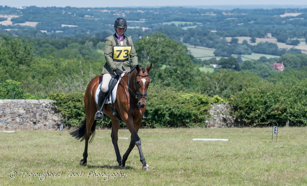 Victoria Bax - One of our better moments at Gatcombe in the dressage