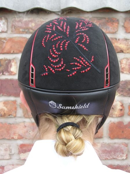 Sparkle This Christmas with the Samshield Flower Swarovski Premium Helmet