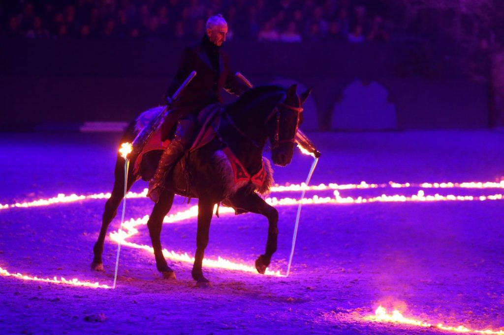 Vulcanium, a new awe-inspiring act is set to take centre stage at Horse of the Year Show (HOYS) 2016