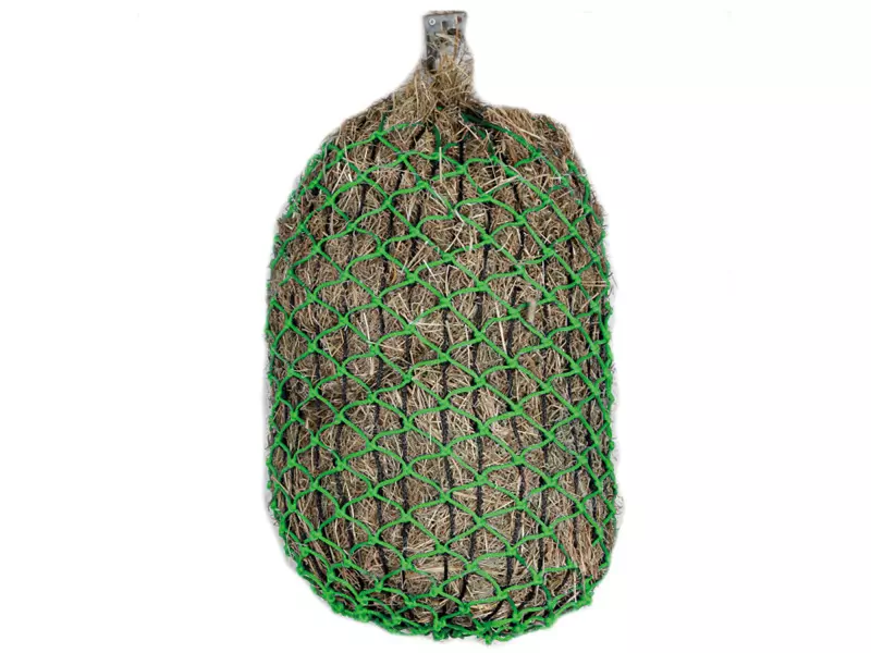 elim-a-net in green and black, the contrasting colours help see how small the holes are