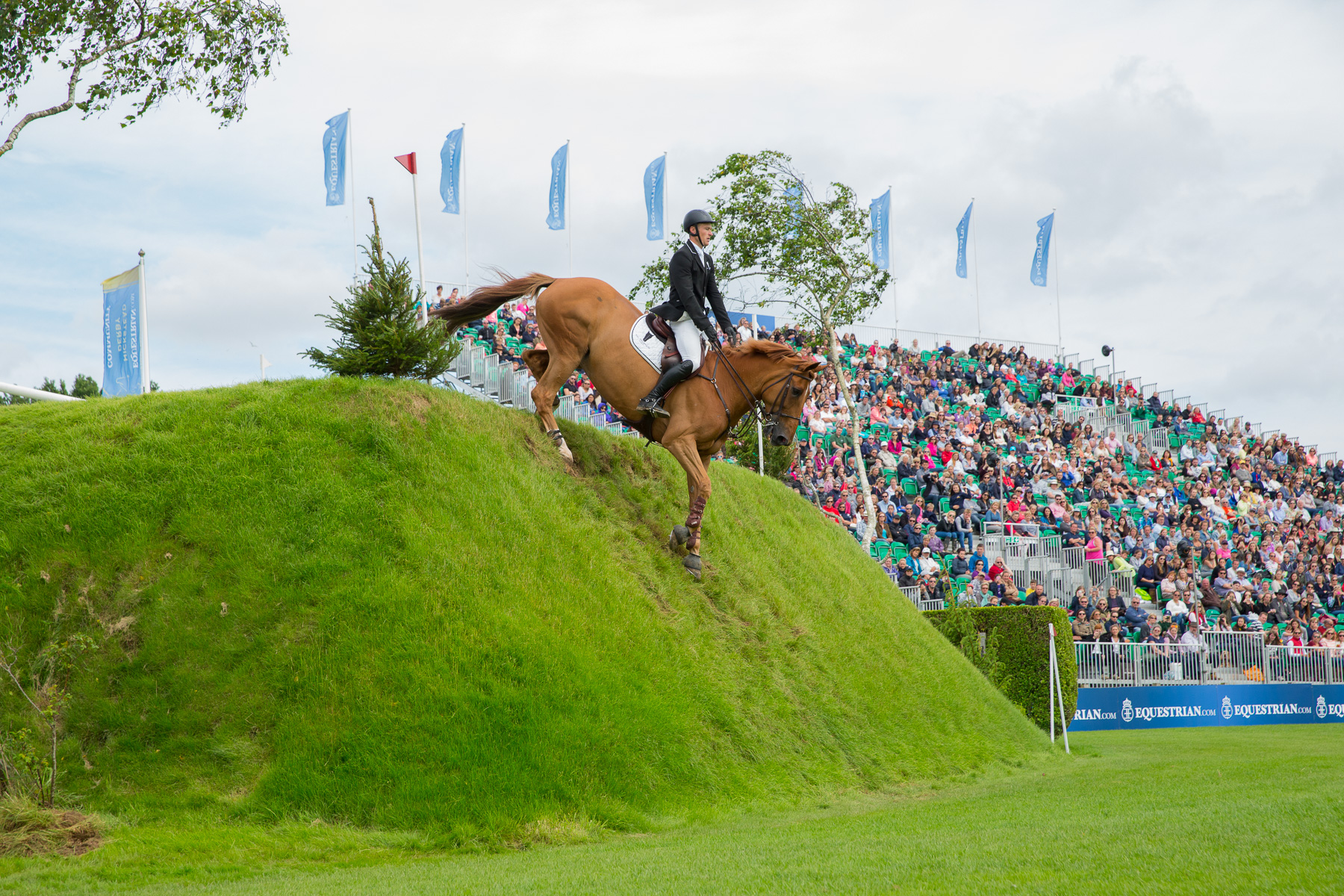 William Whitaker wins the Equestrian.com Derby at Hickstead. Image (c) Craig Payne Photography