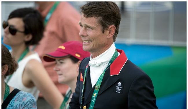 Miracle man: William Fox-Pitt bounced back from a serious head injury to take the lead as Eventing got underway at Deodoro Olympic Park in Rio de Janeiro (BRA) today. (FEI/Dirk Caremans)