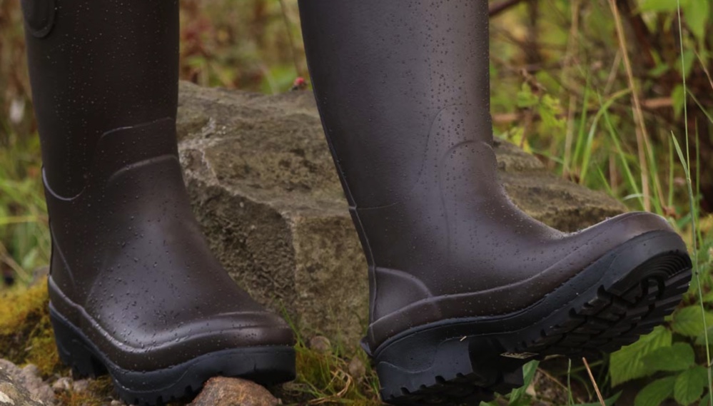 caldene westfield II wellington boots in brown