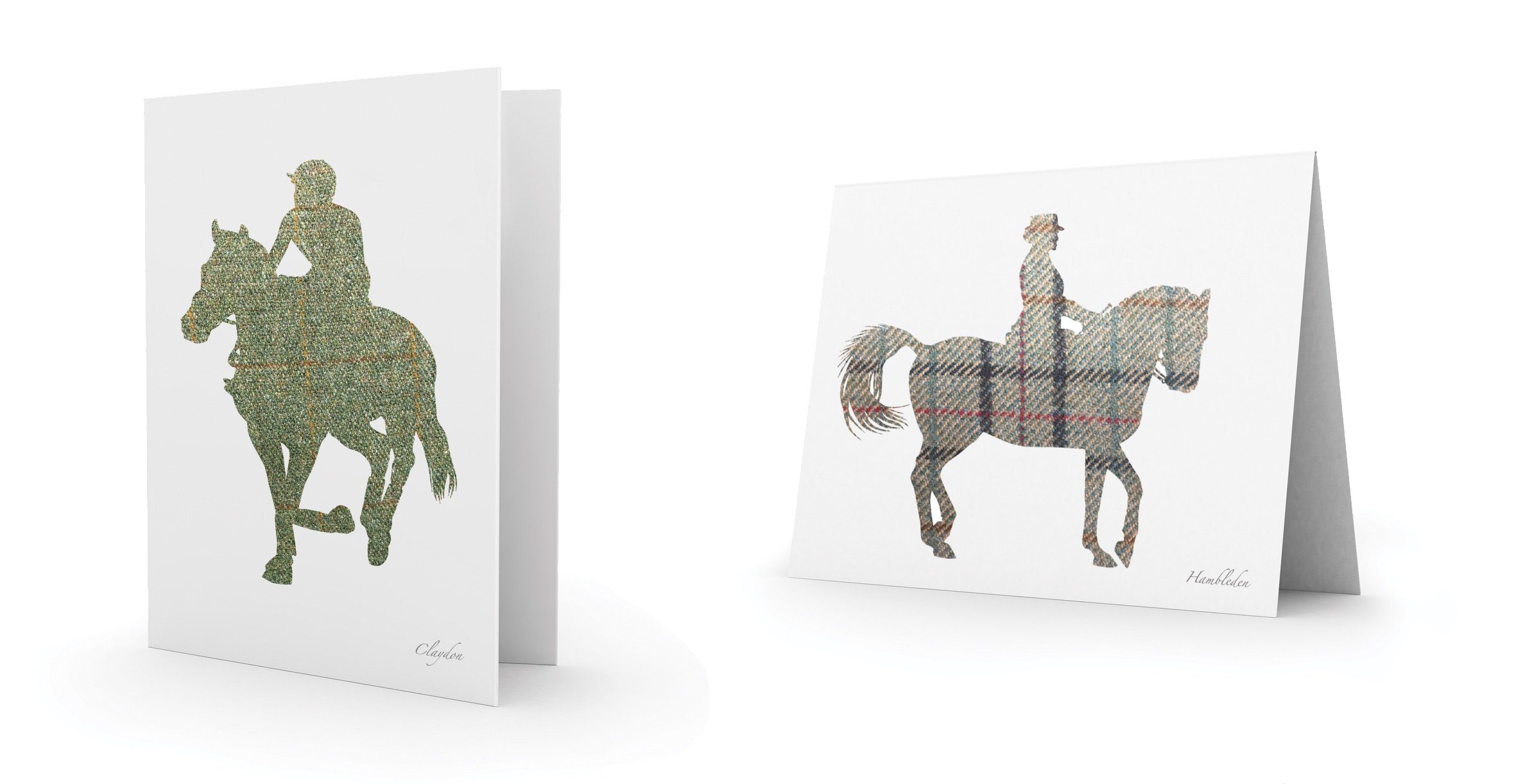 Horse Themed Christmas Cards