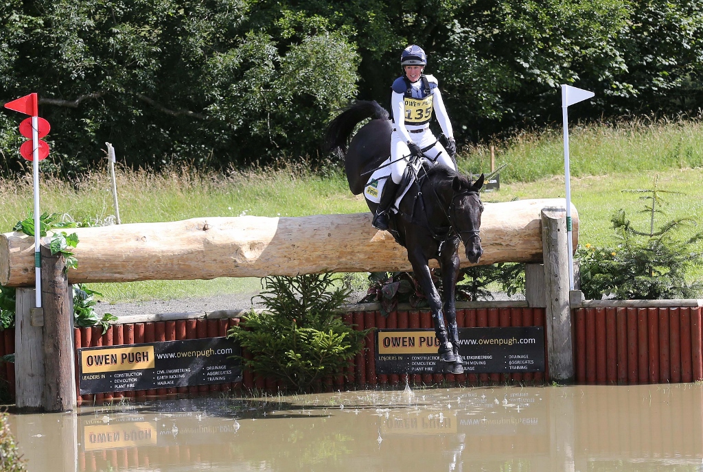 Nicola Wilson competing at Burgham International Horse Trials, Image credit Action Replay Photography.
