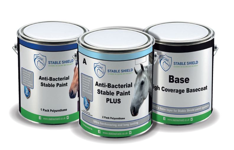 New Anti-Bacterial Stable Paint from Stable Shield