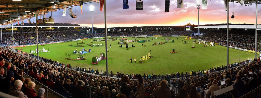 THE MAIN ARENA AT CHIO AACHEN ©ROLEX/KIT HOUGHTON