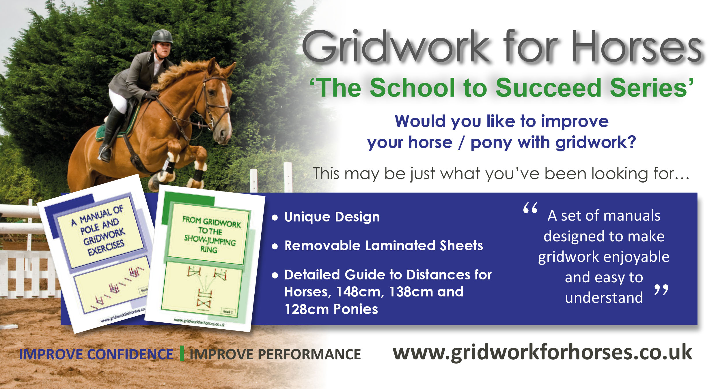Gridwork for Horses advertisment