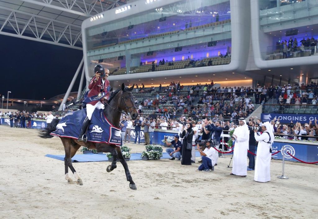 Bassem Hassan Mohammed wins Longines Global Champions Tour Grand Prix of Doha - image Stefano Grasso/LGCT