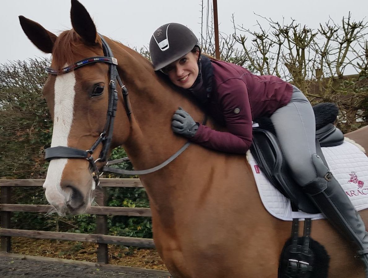 Natasha Baker Finds Horse of her Dreams - Natasha on Diva
