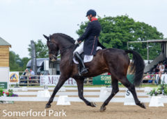 Carl Hester & Hawtins Delicato Win Somerford Park Grand Prix. Image credit Lucy Hall/Somerford Park