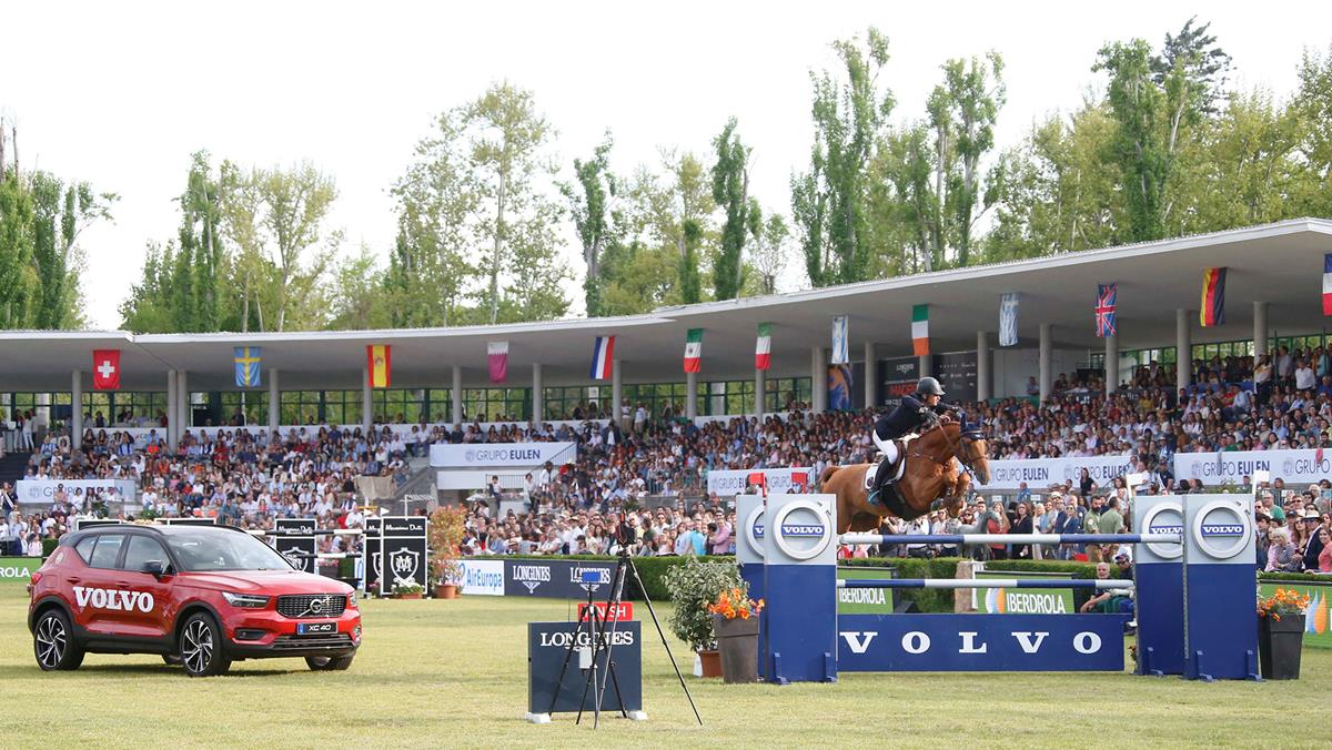 LGCT of Madrid - Denis Lynch (IRL) on RMF Echo Photo: LGCT / Mario Grassia