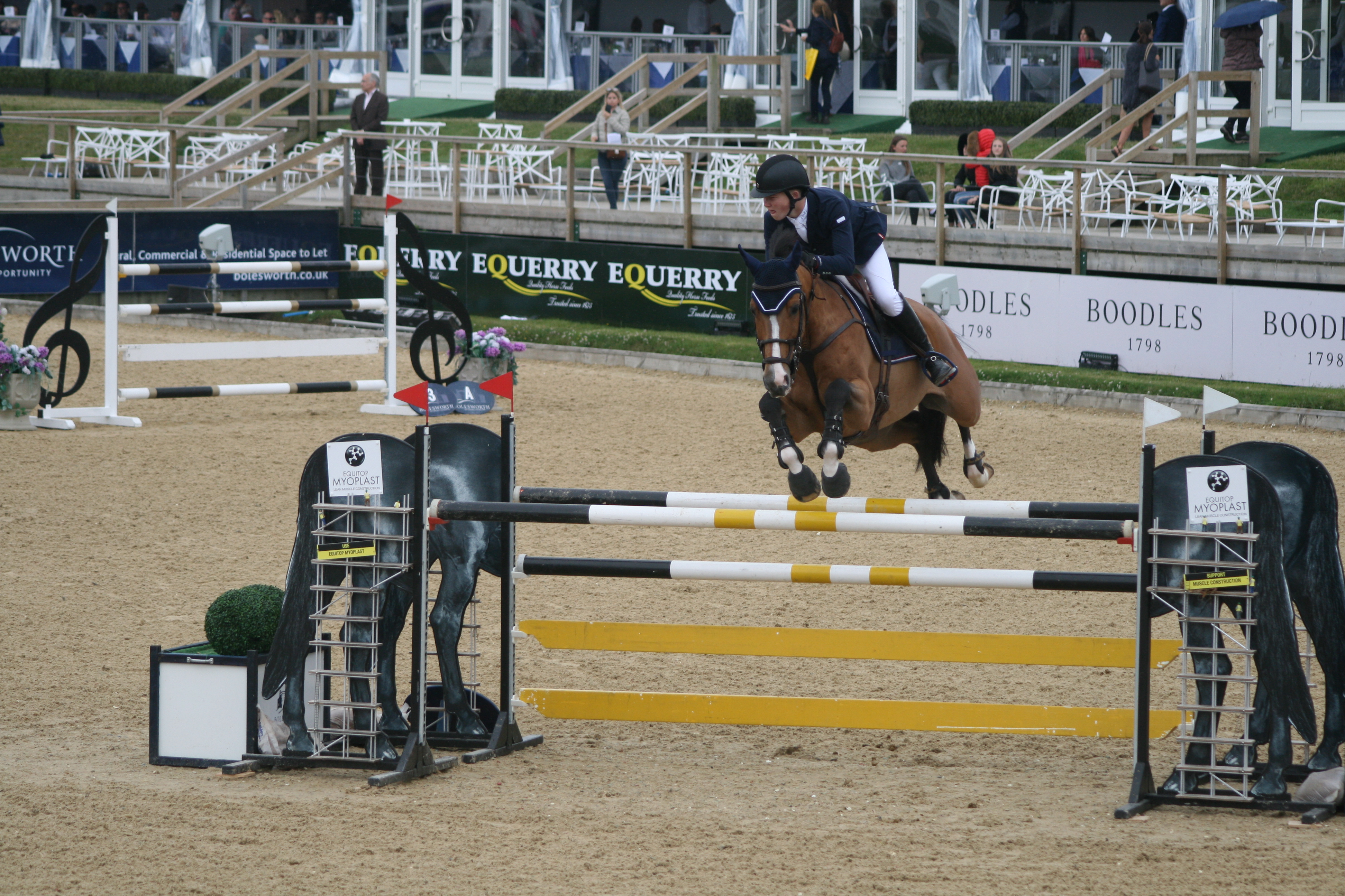 Harry Charles riding Victor. Image copyright Everything Horse