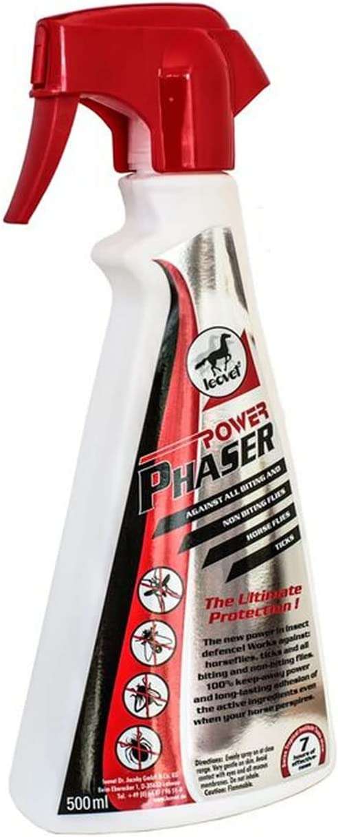 Leovet Pwer Phaser 500ml bottle with red spray top