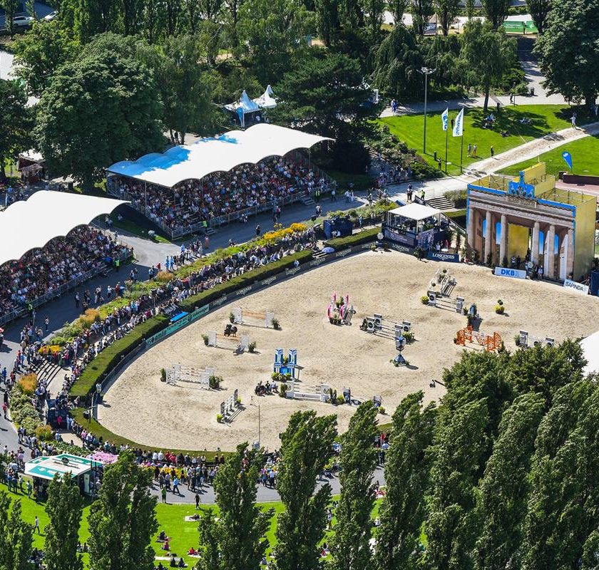 LGCT of Berlin - A view of the venue