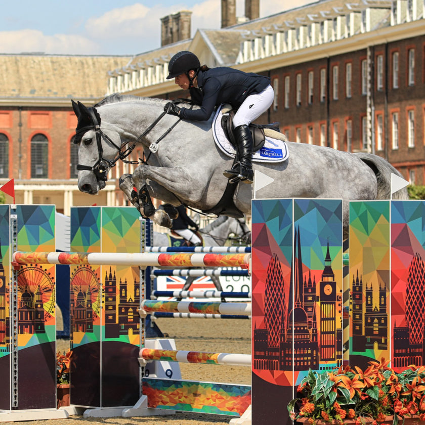 Nina and AK's Culcha Candela in action at London GCT