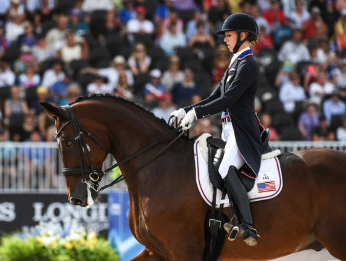 FEI World Equestrian Games™ Tryon USA Laura Graves of the United States on Verdades Photo FEI/MARTIN DOKOUPIL
