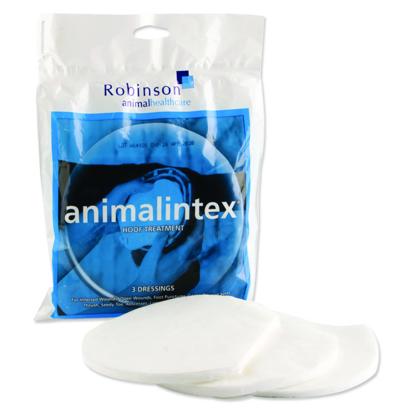 Animalintex Hoof Treatment from Robinson Animal Healthcare
