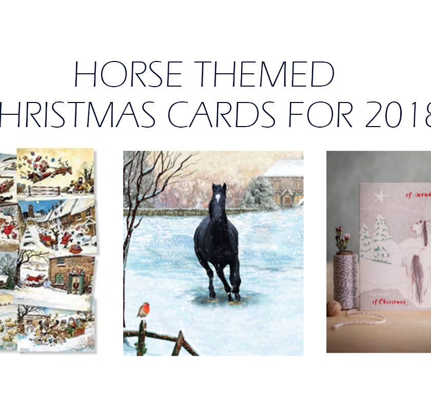 horse themed christmas cards 2018