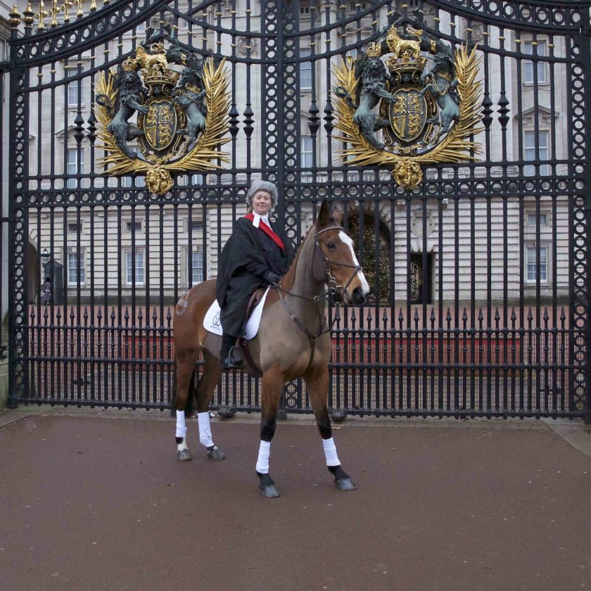 Caroline Marsh, founder of All The Queen's Horses in 2015. Photo by Jo Monck