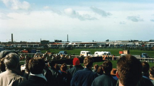The Grand National"Aintree Racecourse and the Grand National have a storied history" (CC BY-SA 2.0) by David Holt London. Image for biggest horse races in Europe.
