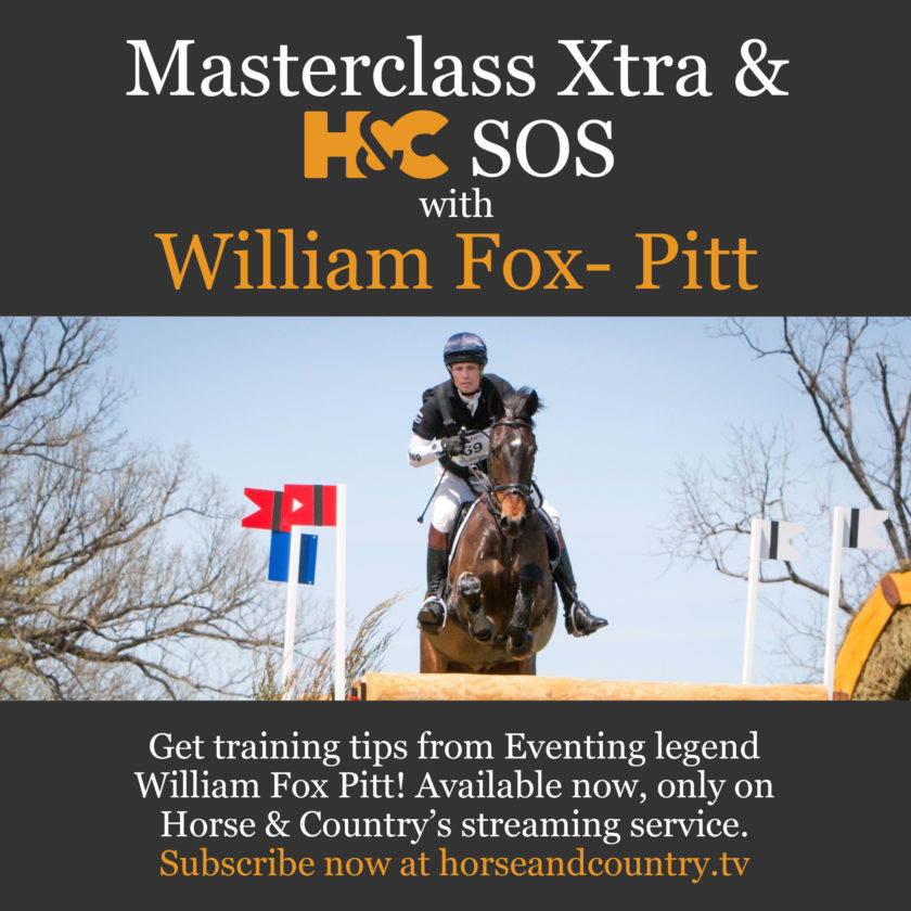 William Fox-Pitt Masterclass