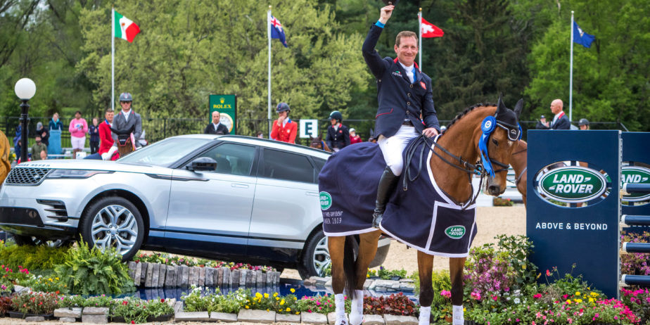 Oliver Townend (GBR) and Cooley Master Class the winners of the 2019 Land Rover Kentucky Three-Day Event presented by MARS EQUESTRIAN in Lexington, Kentucky.