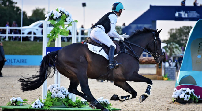 Andrew Hoy in the Eventers Grand Prix