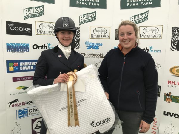 Cara Shardlow and Millie King, event coordinator Somerford Park