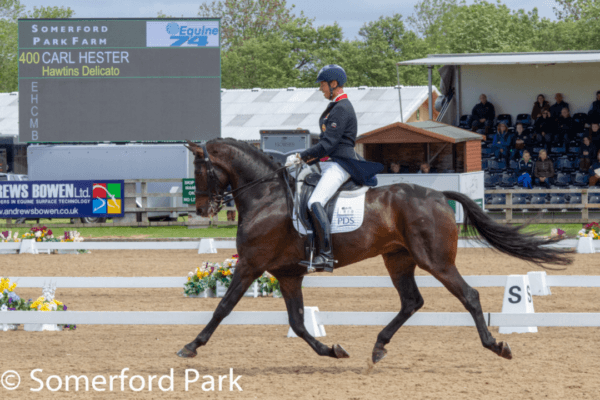 Carl Hester and Hawtins Delicato