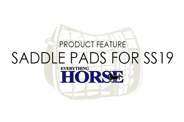 saddle pads for ss19