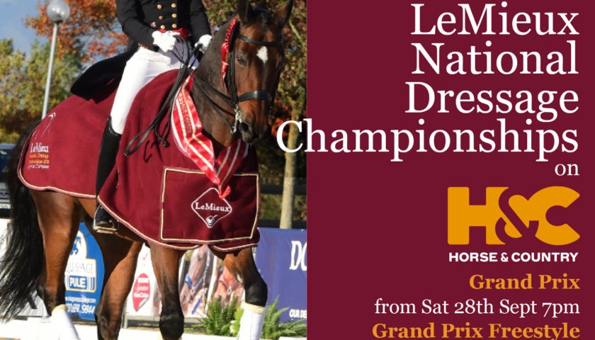 LeMieux British Dressage National Championships is set to attract the very best horses and riders to Stoneleigh Park in Warwickshire.