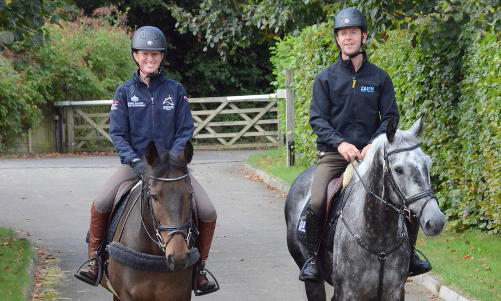 bringing your horse back into work - mcnab eventing