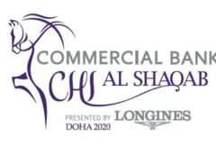 Logo for Commerical Bank CHI AL SHAQAB Presented by Longines