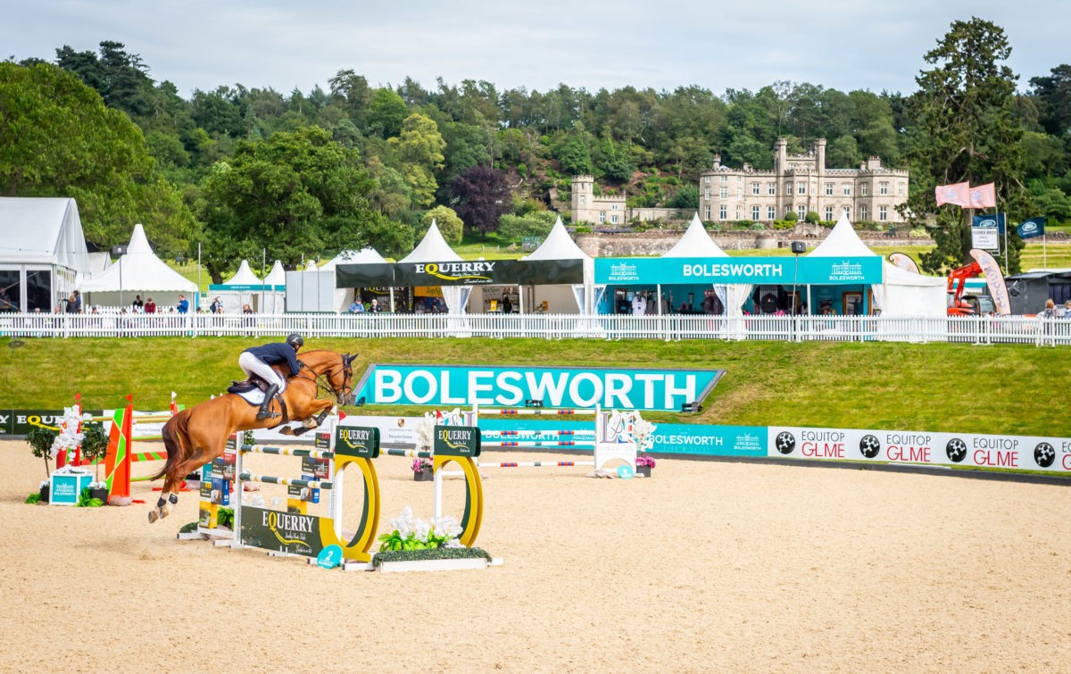 Bolesworth International Horse Show VIP Hospitality and Ticket Upgrades image of showring with new branding
