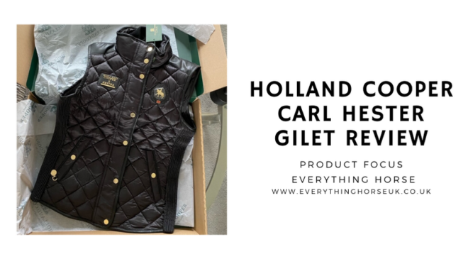 Holland Cooper Carl Hester Gilet Review