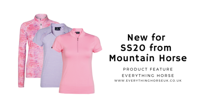 New for SS20 from Mountain Horse