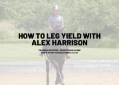 How to Leg Yield Your Horse