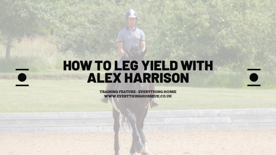 how to leg yield with Alex Harrison