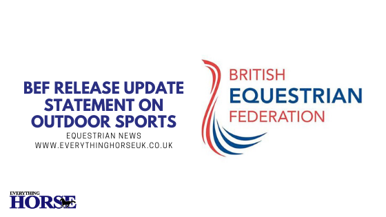 BEF Releases Update Statement on Outdoor Sports