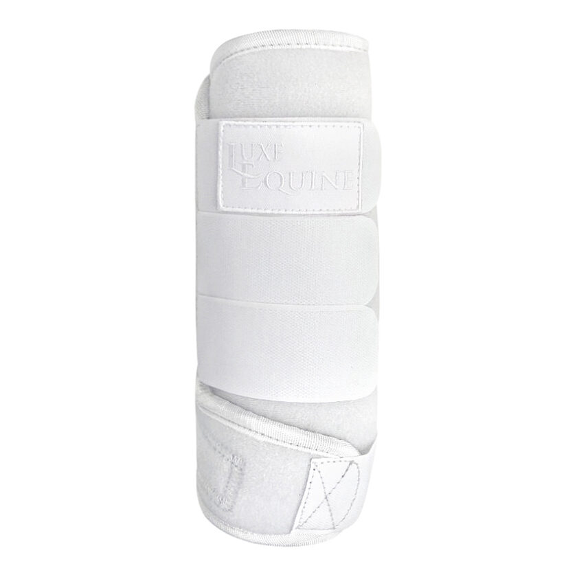Luxe Equine Dressage Wrap Boot White