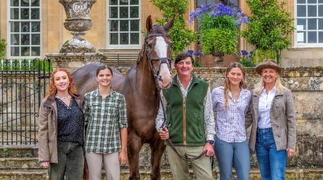 Cornbury Horse Trials - David Howden and family RG