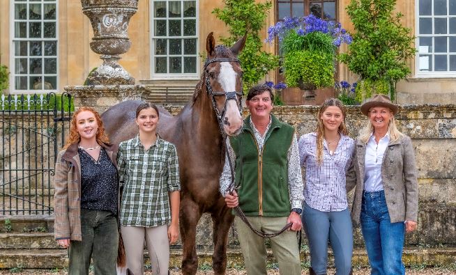 Cornbury Horse Trials - David Howden and family RG