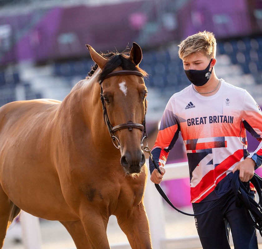 Harry Charles (GBR) and Romeo 88 - travelling reserve - Jumping – 1st Horse Inspection - Image Copyright Jon Stroud Media