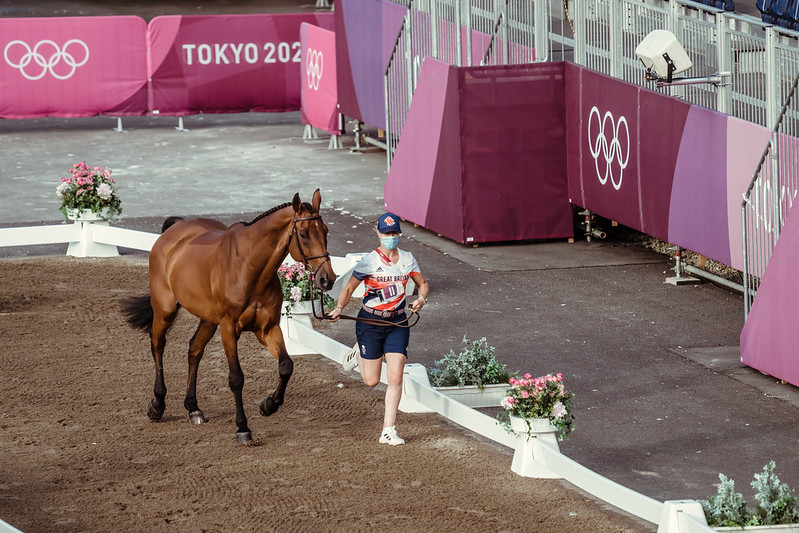 Olympics Games - FEI 2nd horse inspection Jumping 342 - GBR - Smith Holly ride Denver Photo Copyright © FEI/Christophe Taniére