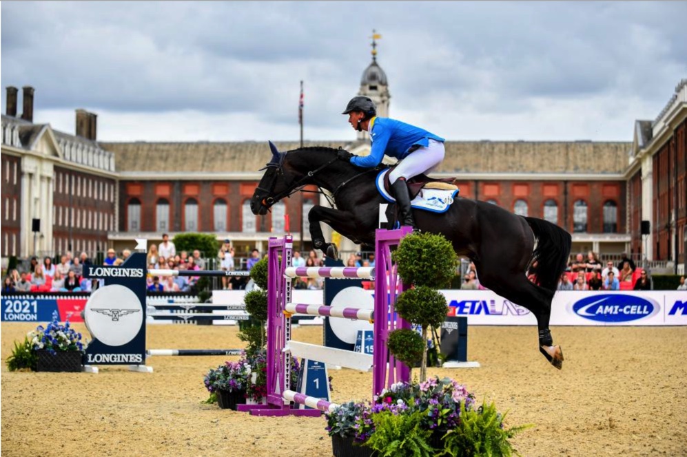 Christian Ahlmann and Solid Gold Z LGCT London Finale