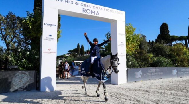 Ben Maher and Olivier Robert Make History with Joint Lead - image Ben Maher and Olivier Robert Make History with Joint Lead - Ben Maher and Olivier Robert. Photo: Longines Global Champions Tour