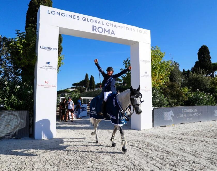 Ben Maher and Olivier Robert Make History with Joint Lead - image Ben Maher and Olivier Robert Make History with Joint Lead - Ben Maher and Olivier Robert. Photo: Longines Global Champions Tour