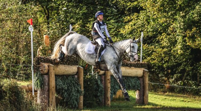 Finn Healy on Fathers Compromise Cornbury House Horse Trials 2021. Image credit Sarah Farnsworth Photography
