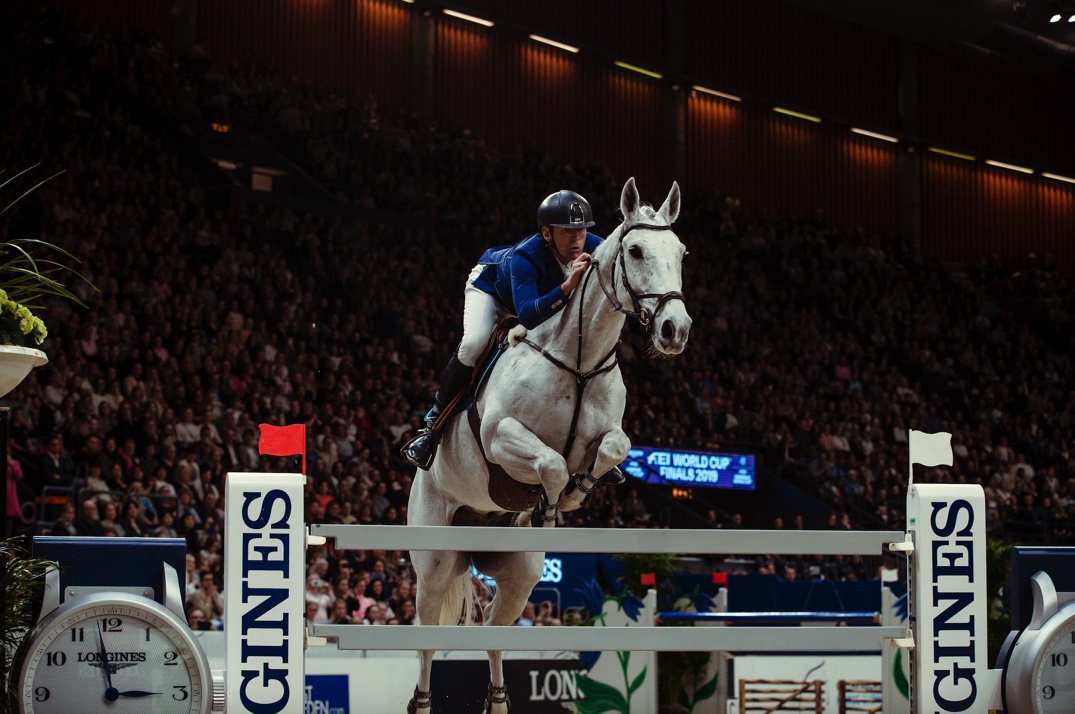 Five time Olympian Peder Fredricson (SWE) has risen to the top of the Longines World Rankings. (FEI/Christophe Taniere)